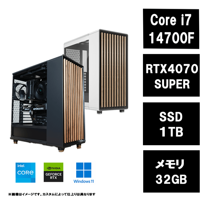  i7-14700F・RTX4070super 搭載 OZ8-506